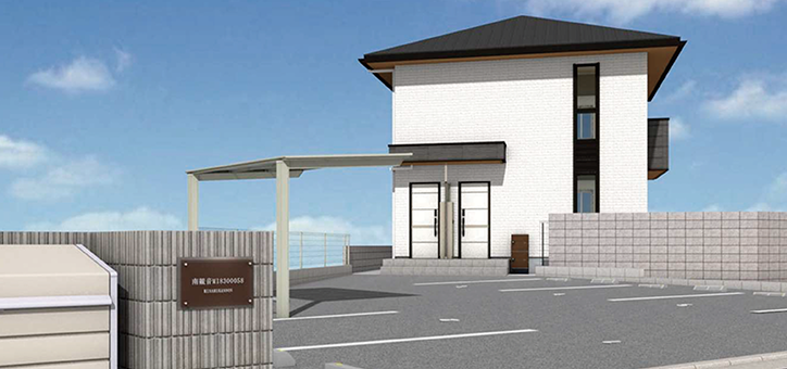 賃貸住宅＋駐車場<br>大和ハウス工業 30年一括借上げ